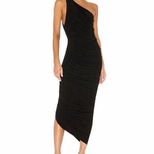 Elegant Black Ruched Women's Skirt
